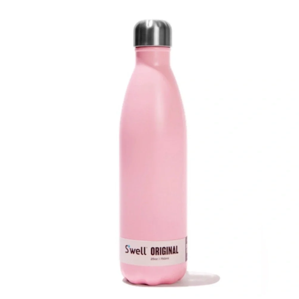 New S'WELL Water Bottle in Peony (25 0z.)